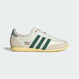 adidas Japan Women's Size 6.5 Off White Collegiate Green Orange Tint JI2663 NEW